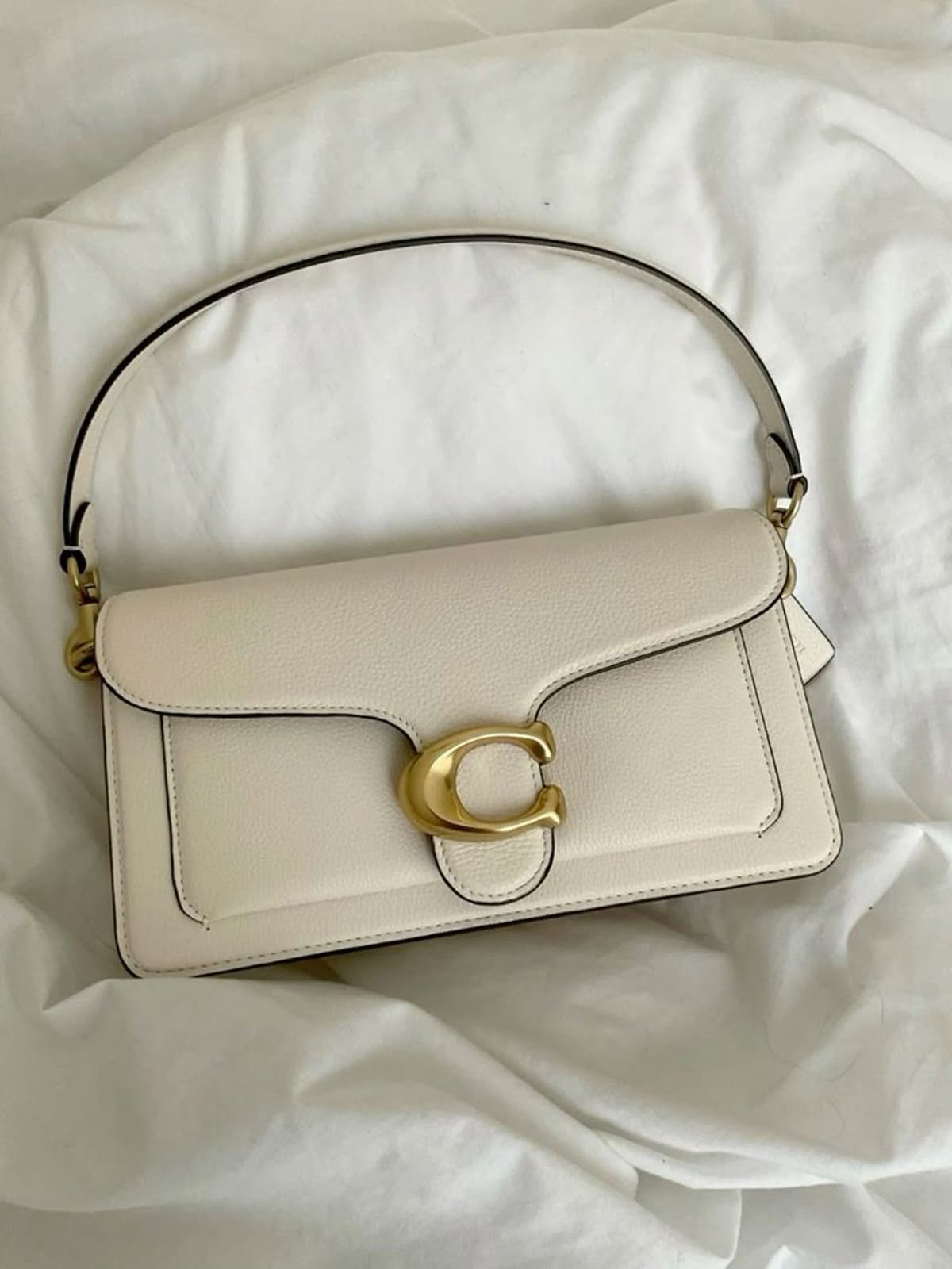 White Inspired Coach Bag
