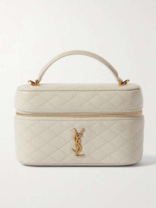Saint Laurent Inspired Vanity Bag With Handle