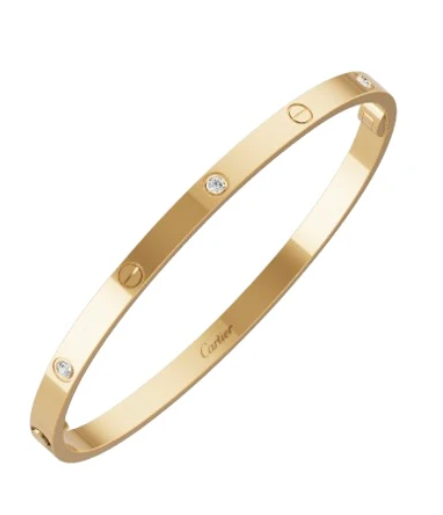 Studded Gold Bracelet (4mm)
