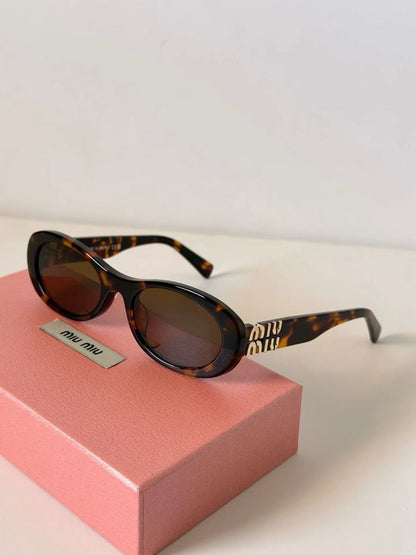 Inspired Miu Miu Sunglasses (Tortoise Shell)