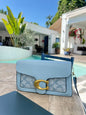 Baby Blue Inspired Coach Bag