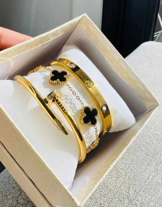 Aphrodite's Touch Wrist Stack Set