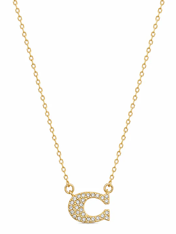 Coach C Necklace