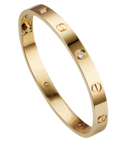 Studded Gold Bracelet (6mm)